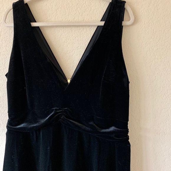 Express Velvet Mini Dress - Picture 1 of 3